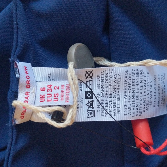 NWT Orlebar Brown Blue 💙Bond One-Piece Swimsuit - Picture 9 of 13